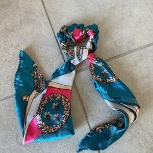 Free People Satin Ponytail Hair Scarf